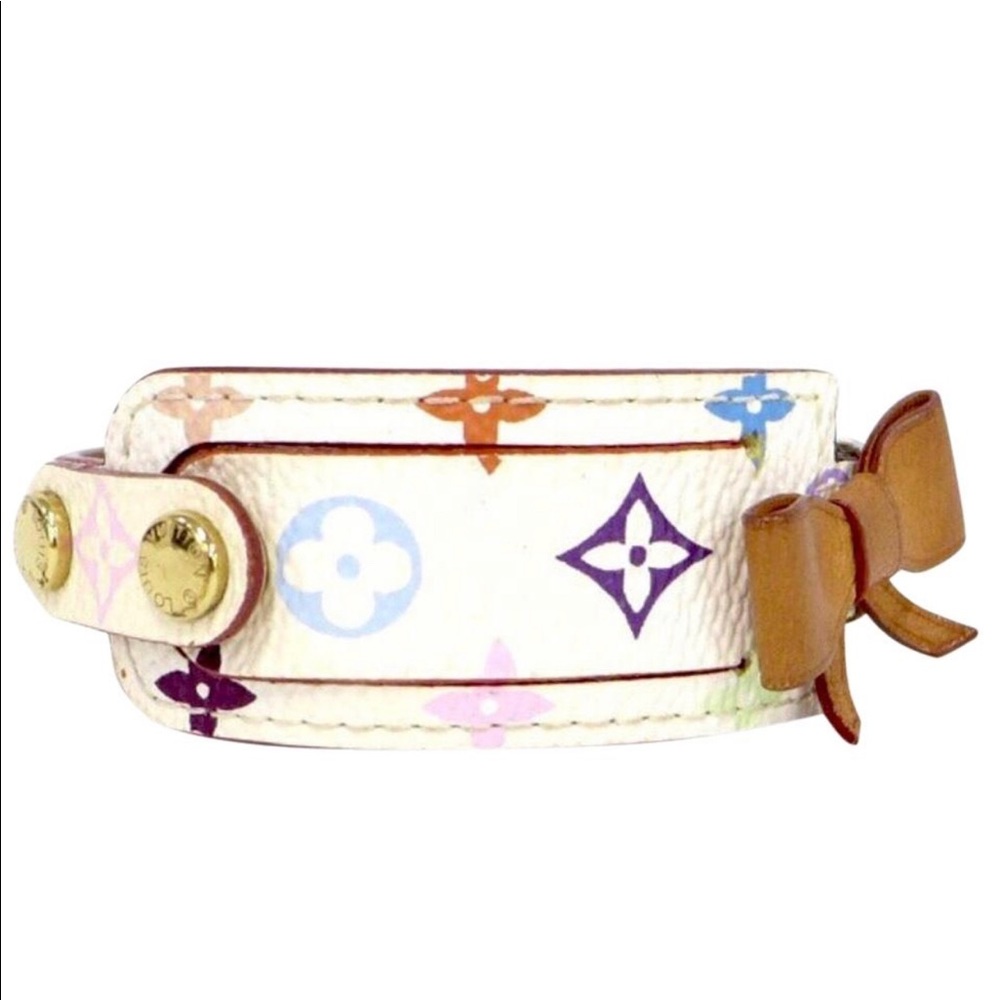 Louis Vuitton Multicolor Monogram LV Leather